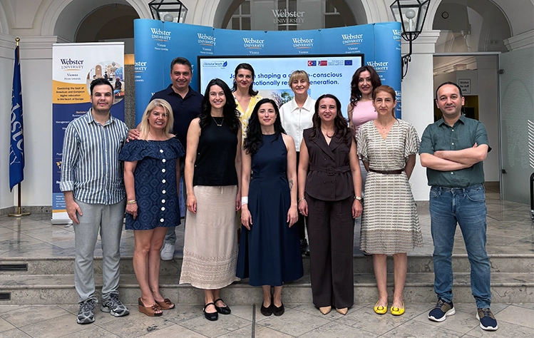 climateteach group in vienna atrium